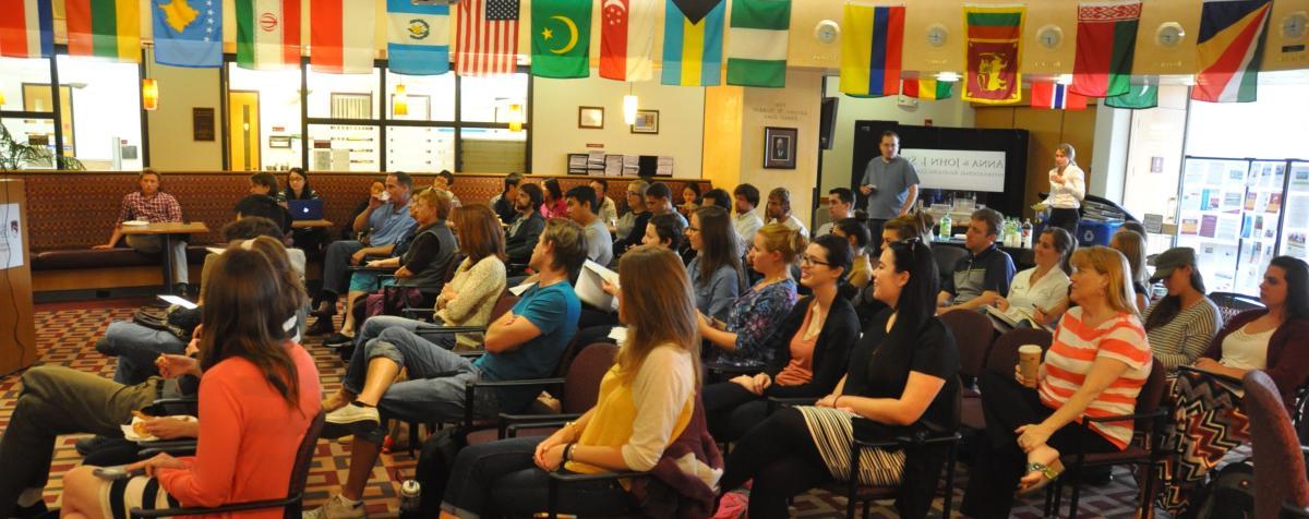 Audience at the Conflict Resolution Event